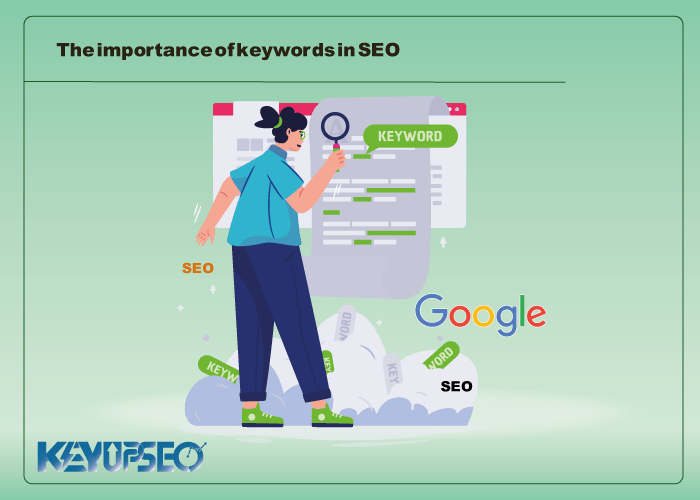 The importance of the keyword on the position of the site in Google