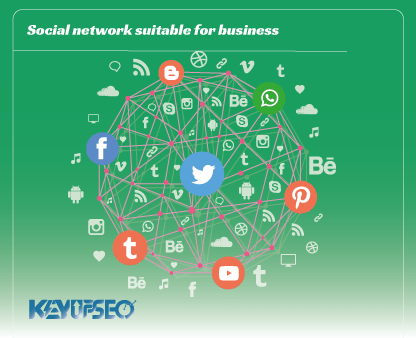 Social network suitable for business