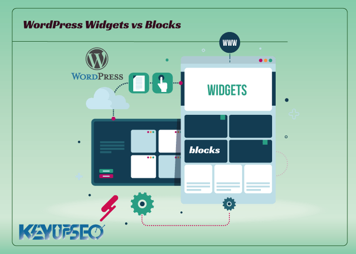 The difference between widgets and blocks on WordPress