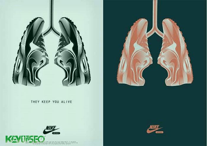 Interesting advertisement for Nike company